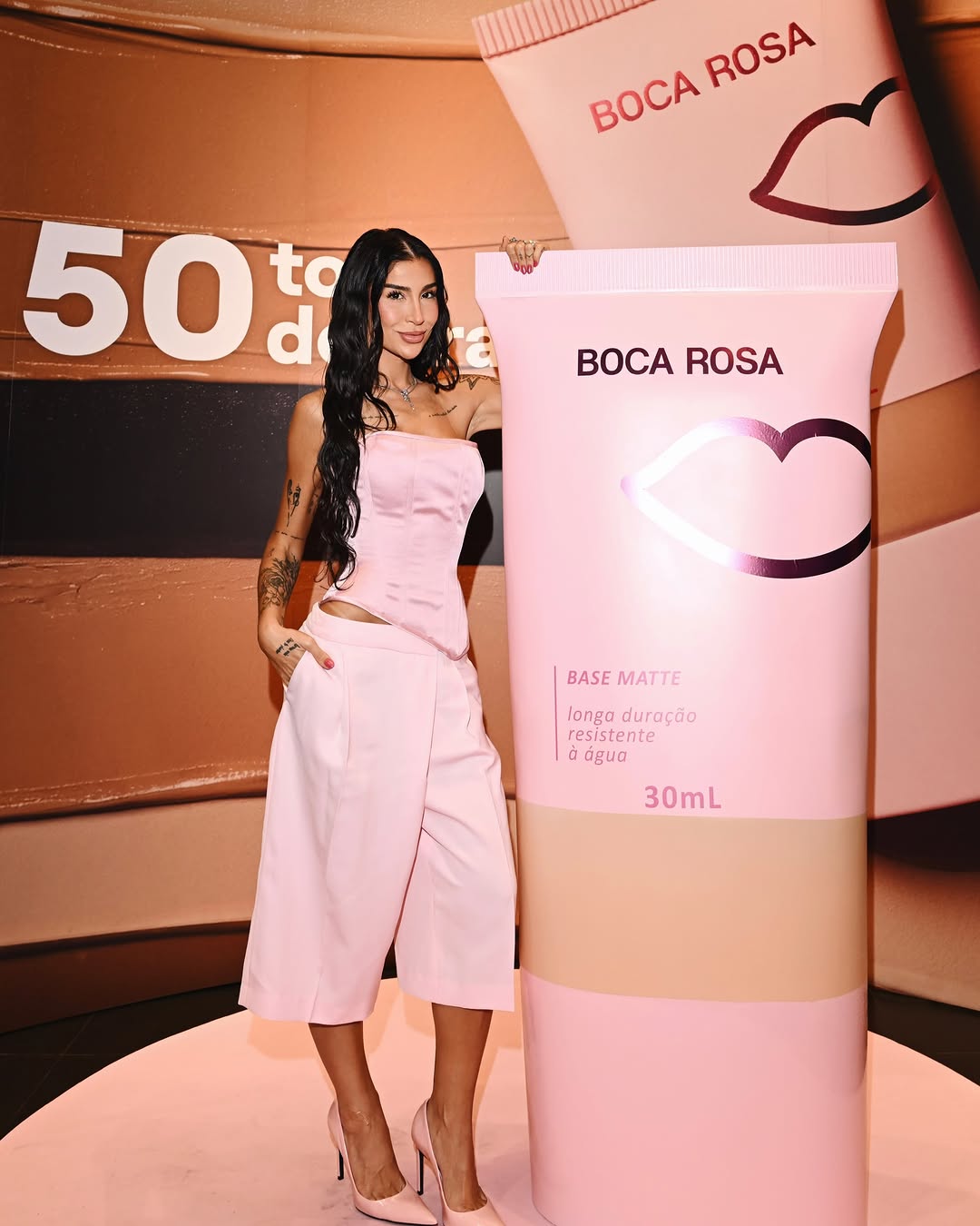 Goxxxtosas, nossos lançamentos chegaram à @sephorabrasil 🩷✨ Hoje foi dia de celebrar a estreia da Base e do Corretivo Líquidos em um momento super especial, com direito a um novo display todinho rosa, do jeitinho que…