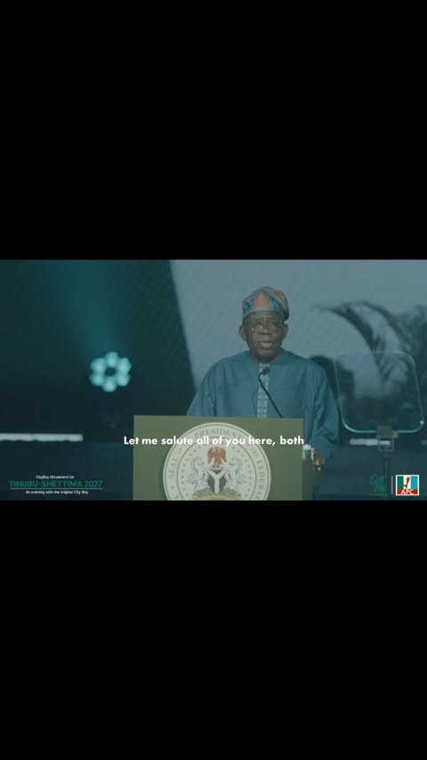 When I walked into the hall yesterday and saw the young men and women of the City Boy Movement, Relax, Tinubu Is Fixing Nigeria, and other youth groups gathered from across our country, I saw something that reminded m…