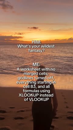 My fantasy worksheet 😉⁠ ⁠ #excel