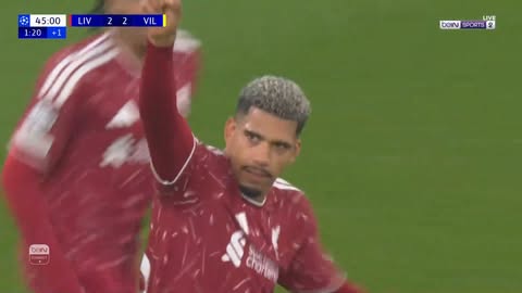 رونالد أراوخو يدرك التعادل لليفربول برأسية متقنة، بعد عرضية رائعة من ريو نغوموها! #دوري_أبطال_أوروبا