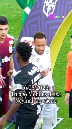 O MUNDO NÃO GIRA.... ELE CAPOTA!! 👀👀 O Thiago Mendes deixou o Neymar no vácuo no Brasileirão, agora, com a eliminação do Vasco da Gama, o atacante do Santos parabenizou Paredes, jogador do Boca Juniors, que fez o go…