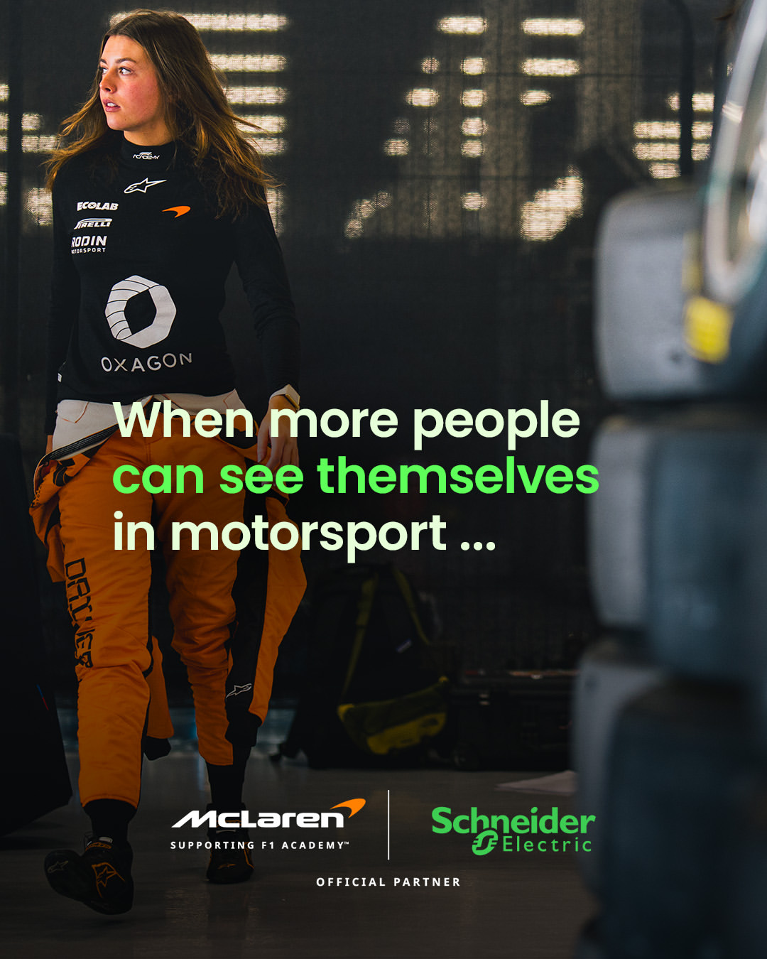 As @mclarenf1 Racing heads to Austin, we're celebrating the talent and ambition that's shaping the future of motorsport. Best of luck to @ellalloyd and @ellastevensracing this weekend. Through our shared commitment to…