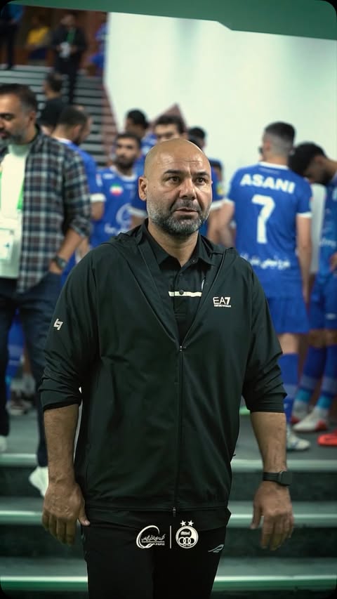 . The Boss 🫡💙 لحظاتی از شور و هیجان سهراب بختیاری‌زاده، در جریان پیروزی یک بر صفر استقلال مقابل گل‌گهر @sohrab_bakhtiyarizadeh