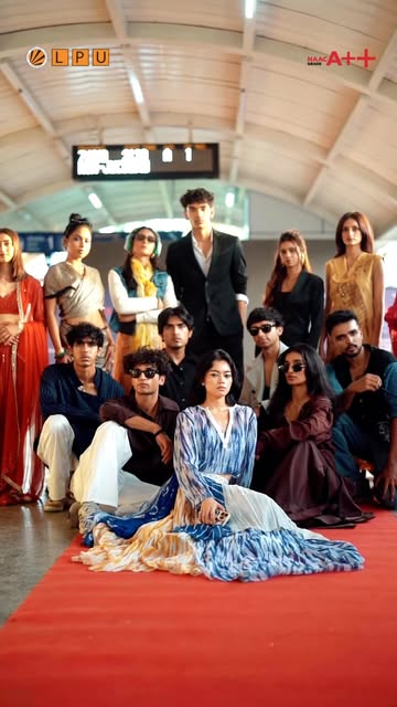 The platform is the runway. 🚂💨 Bringing high-fashion energy to the Jalandhar Cantt Railway Station. Proud of our LPU Vertos turning everyday spaces into iconic moments! ✨ (Lovely Professional University, LPU, Fashio…