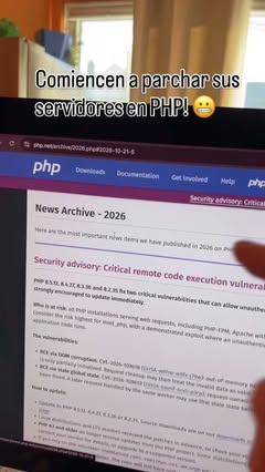 Comiencen a parchar sus servers en PHP!