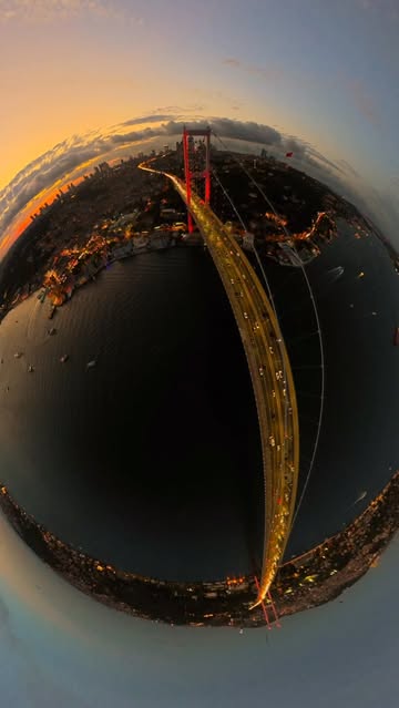 A new perspective, captured from above. 🌍✨ Shot on DJI Avata 360 #DJI #djiavata360 #ıstanbul #15temmuzsehitlerköprüsü