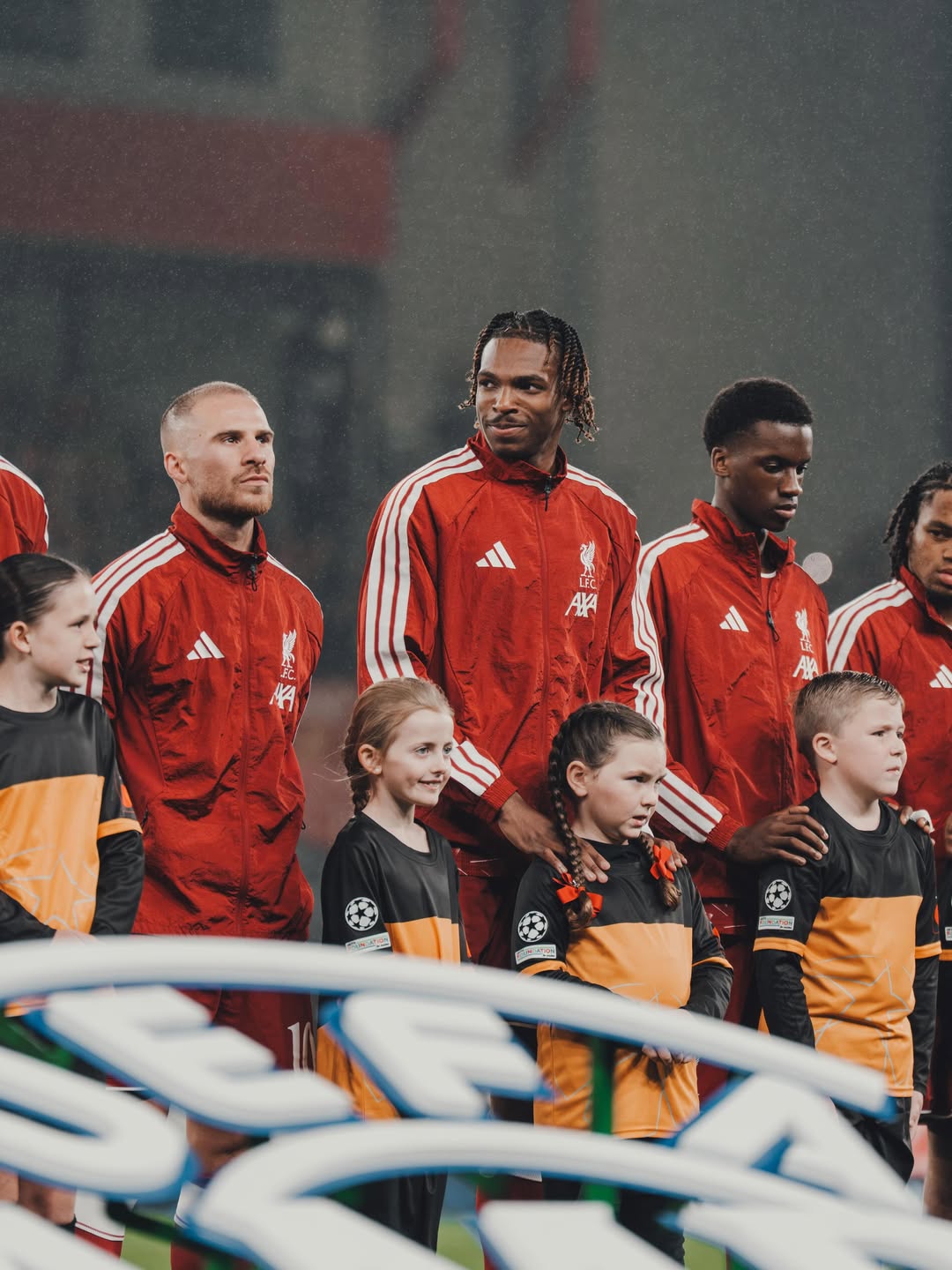 UCL night at ANFIELD 🐦‍🔥💫