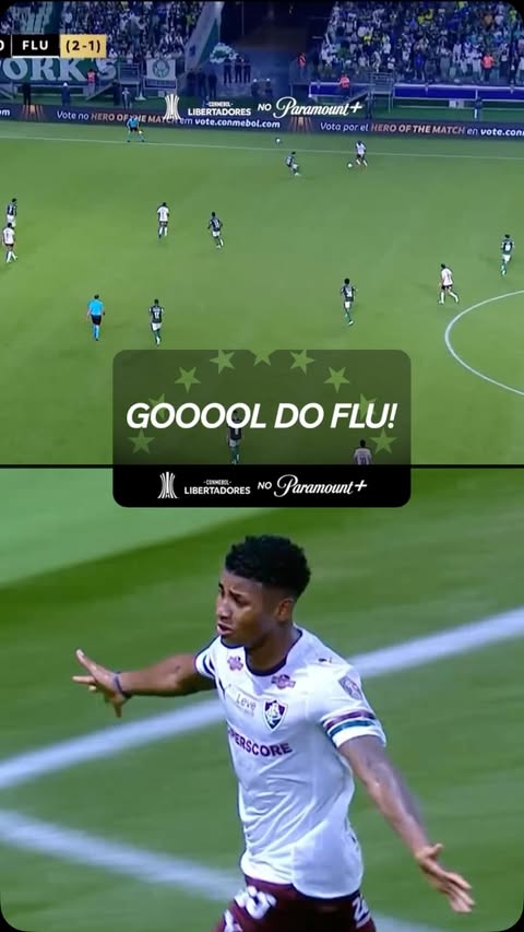 HÉEEEERRRCULES! Jogadaça do Wesley Natã e o Flu empata o confronto no agregado! #LibertadoresnoParamount #Fluminense