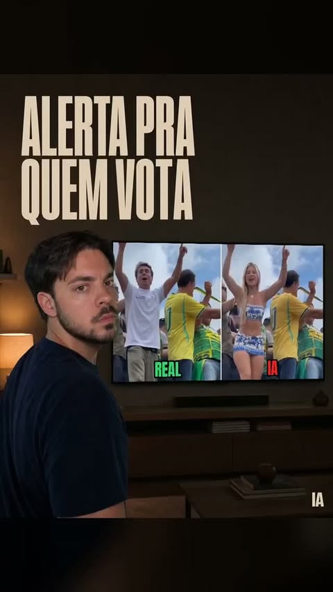 🔎 Como achar a cena original Quase todo fake dessa eleição parte de um vídeo verdadeiro. Antes de compartilhar, tira um print do vídeo e joga na busca reversa do Google Lens. Muitas vezes a cena original aparece em s…
