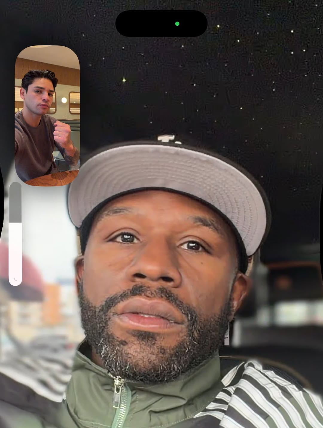 Just got off the phone with @floydmayweather Talking about fighting - it’s real and he wants to do a real fight 147. He and I both agreed to post this! Let’s Rumble 🥊👊
