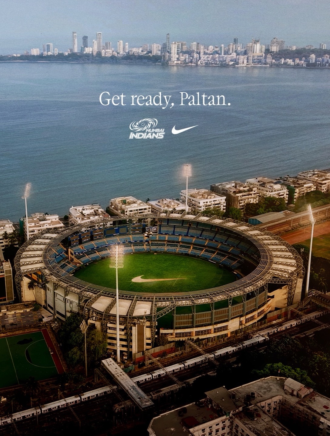 Nike x @mumbaiindians. The stage is set 🏏