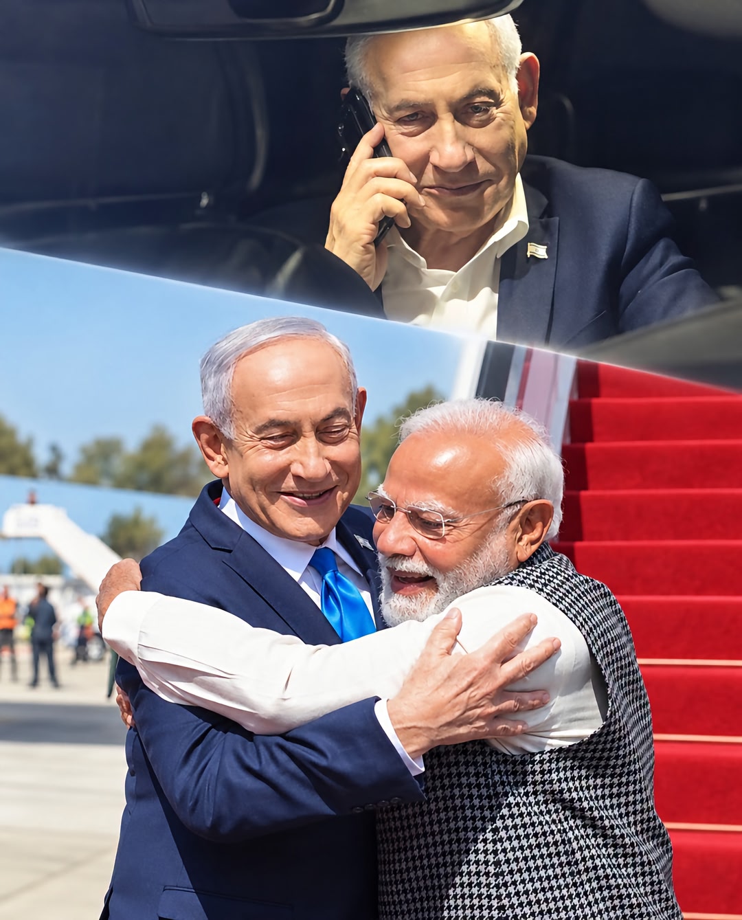 שוחחתי עם חברי, ראש ממשלת הודו נרנדרה מודי, והזמנתי אותו להשיא משואה יחד עם הטייס ההודי הגיבור ביום העצמאות של מדינת ישראל. מודי הודה לי על ההזמנה ואמר כי על הקרקע ובאוויר, הודו וישראל נלחמות יחד בטרור. הוא הביע את הע…