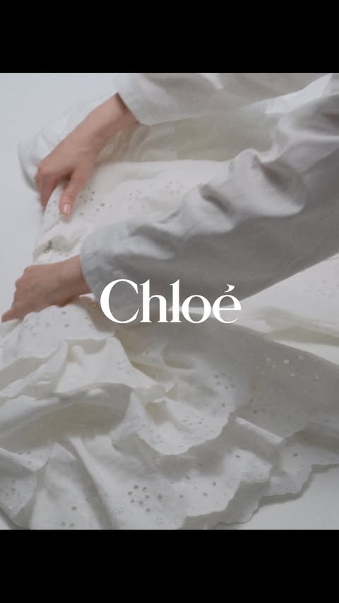 Crafting the Chloé Summer 2027 collection #Chloe #ChloeSummer27 #ChemenaKamali @chemena
