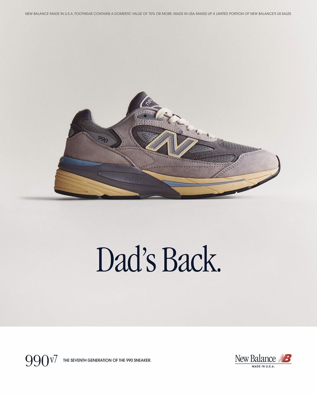 Dad’s Back. November 6th.