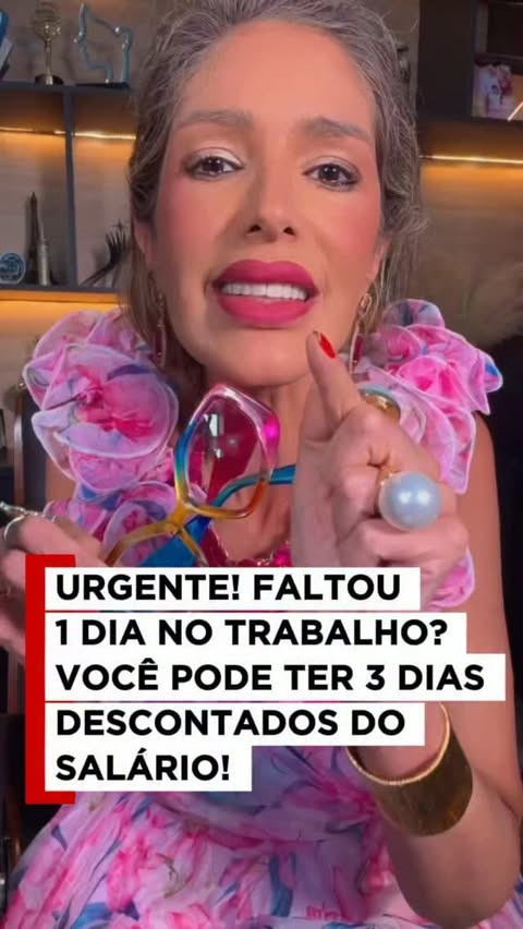 TRABALHADOR, ATENÇÃO! UMA FALTA PODE PESAR MUITO MAIS NO SEU BOLSO! Você sabia que faltar apenas um dia ao trabalho, sem justificativa, pode resultar no desconto de até três dias de remuneração? Isso porque, além do d…