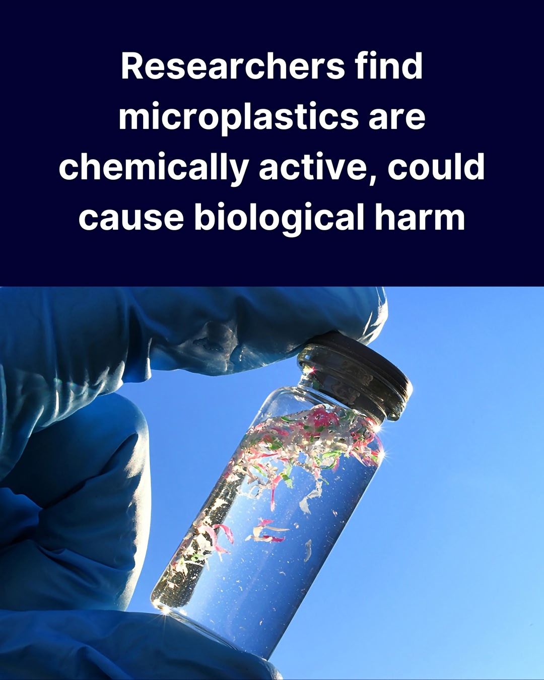 In a study from Columbia University and UC Berkeley, researchers found that when microplastics contact water, their surfaces become chemically reactive. This challenges the idea that plastics are chemically inert. Som…