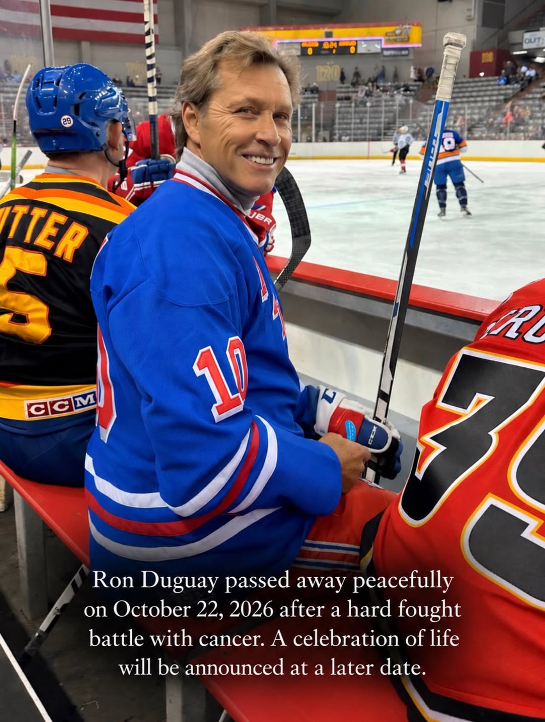 Our hearts are broken. We love you forever, Dad.