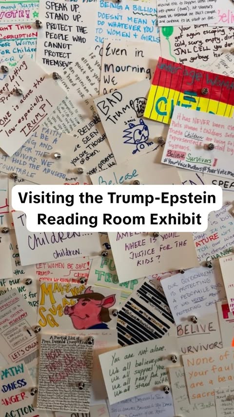 I went with @abdulelsayed and @maxwellfrostfl yesterday to the Trump-Epstein Reading Room in Detroit, a traveling exhibit which displays all 3.5 million pages of the Epstein files. I’m so grateful for the hard work to…