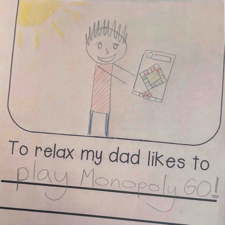 ok which one of your kids did this?! 😂