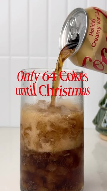 Cracking open a Holiday Creamy Vanilla and counting down