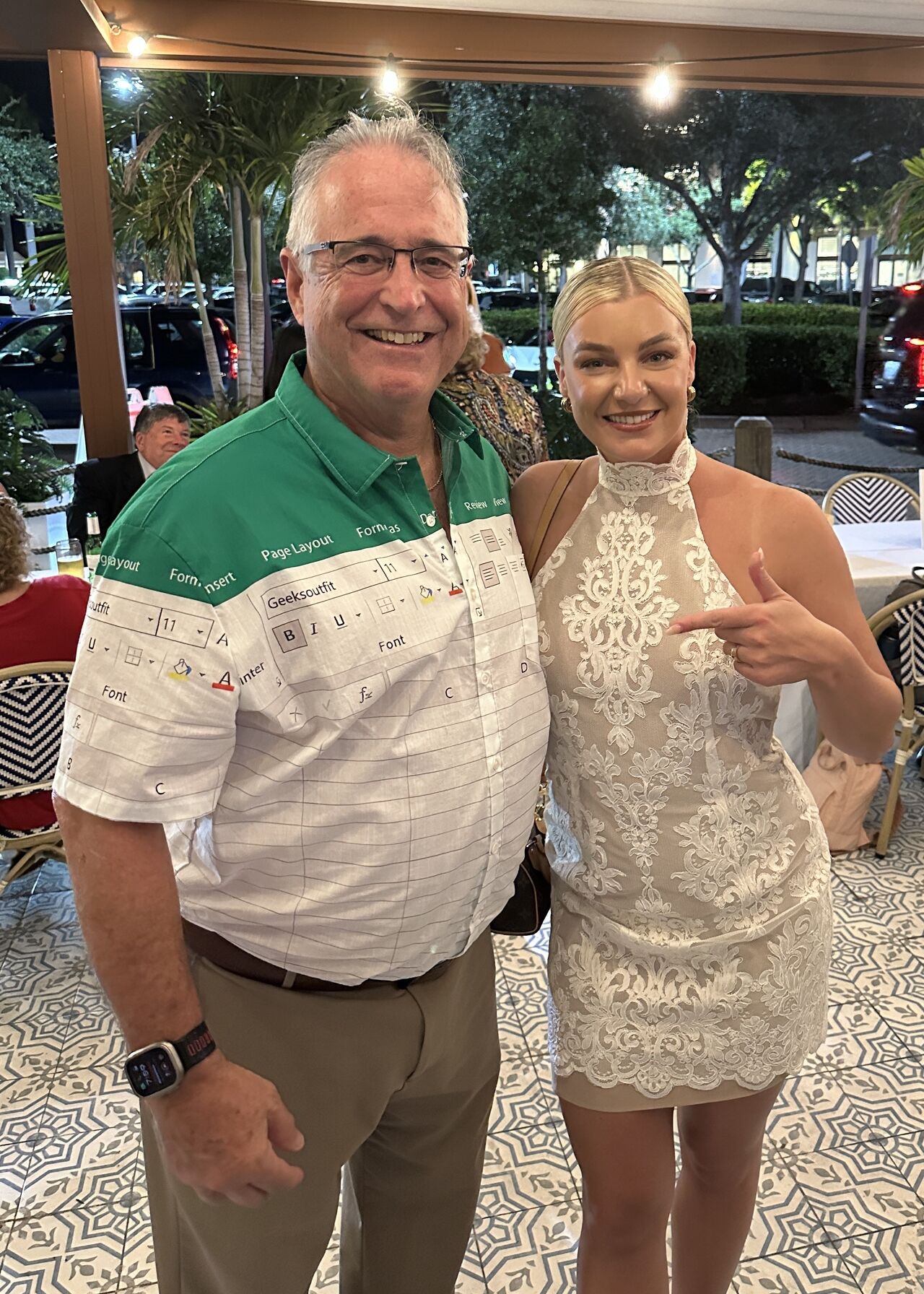 Can you believe my dad’s best friend wore this shirt to my wedding!!! 🤣 This is George, and yes, I’ve forgiven him for showing me up as best dressed at my own wedding 🤣🤣 It’s a pretty definitive sign that you’ve fo…
