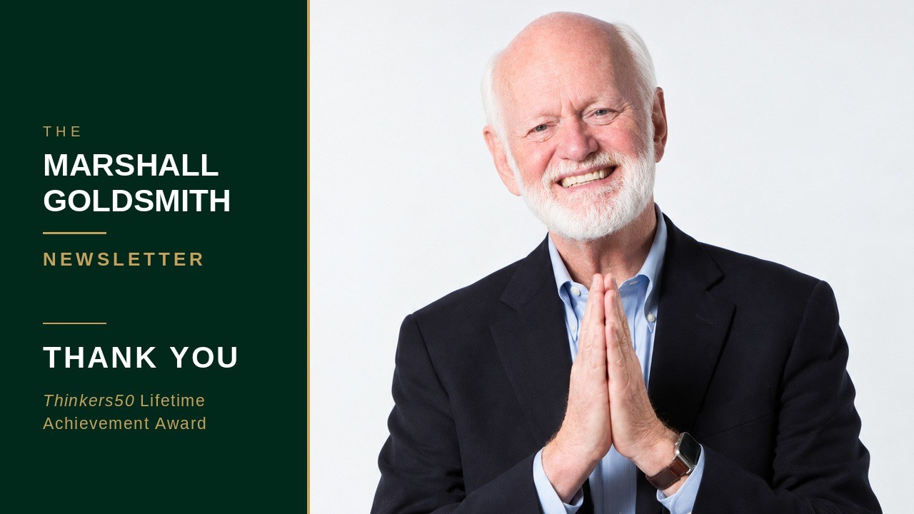 Dear LinkedIn Friends, I am honored to be recognized with several of the legendary thinkers in our field who are heroes to me. This would not be possible without your incredible support. Earlier this week, Thinkers50 …