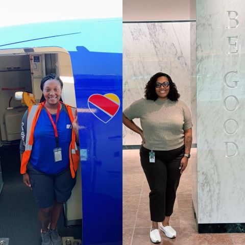 I went from stacking bags underneath airplanes to now being a Talent Acquisition Consultant at a life insurance company. I don’t like saying I “started from the bottom” because I don’t consider any of my jobs the bott…