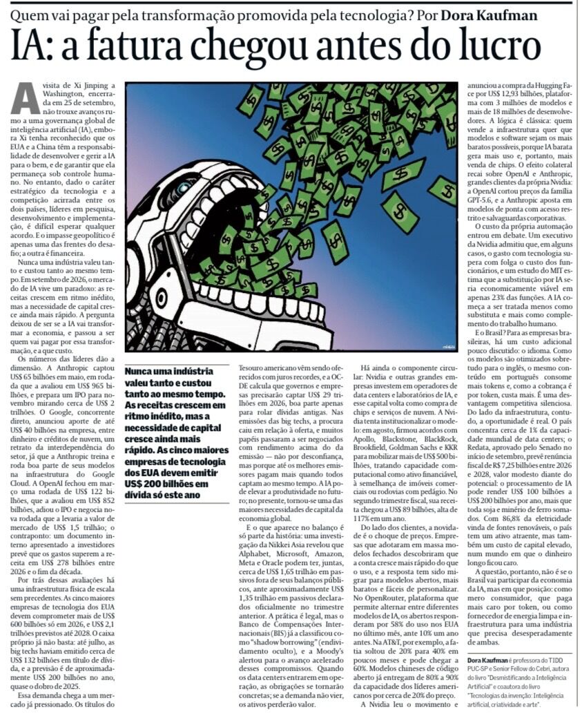 Artigo meu no Valor de hoje (09/10)