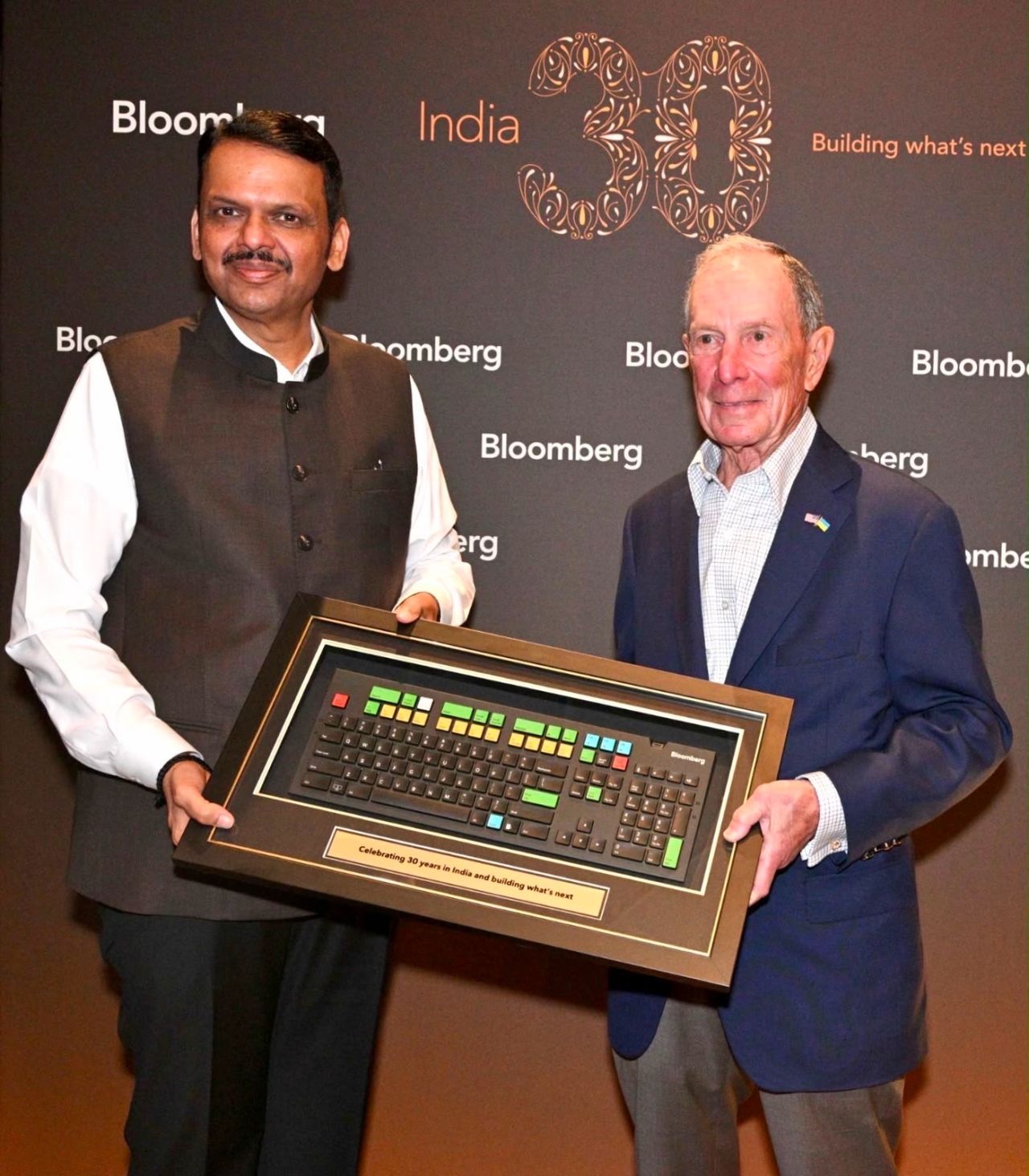 I had a productive meeting with Maharashtra Chief Minister Devendra Fadnavis today about Bloomberg’s 30 years in India, our growing partnership in Maharashtra, and Bloomberg Philanthropies’ work to tackle important pu…