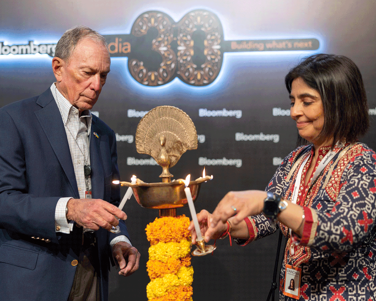 It was great to be with Bloomberg team members and clients to mark 30 years of work and collaboration in India.