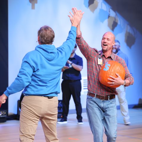 Our latest Morning Meeting was a lot of fun, and I think the best moment came after a little friendly competition. Dude Perfect put Kyle Kinnard, Steve Schrobilgen and their teams to the test. We’re a competitive grou…