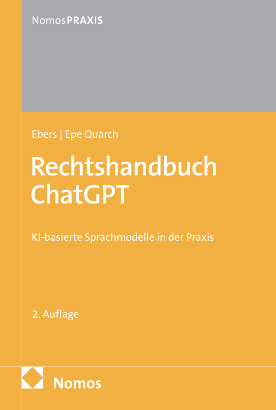 In print: #ChatGPT-Rechtshandbuch - Ich freue mich, dass die 2. Auflage unseres Rechtshandbuchs zu ChatGPT & Co. nunmehr in den Druck gegangen ist. Herausgegeben mit Dr. Benedikt Epe Quarch. Mit Beiträgen der Herausge…