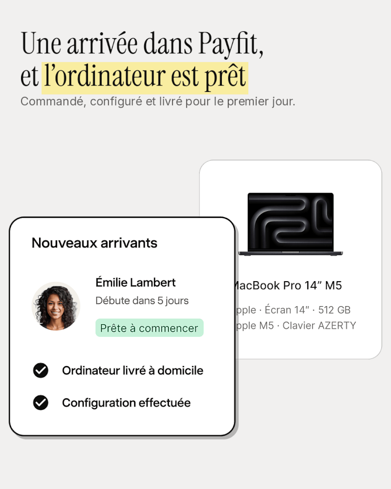 Pour nos premiers salariés, c'est moi qui allais chercher les ordinateurs à la Fnac. Et c'est encore le cas dans beaucoup d'entreprises : c'est la personne qui gère les RH ou celle qui dirige l'entreprise qui s'occupe…