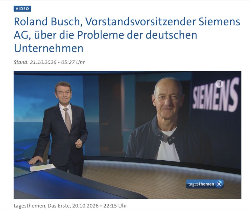 Germany needs growth. That was my message in yesterday's ARD Tagesthemen interview – and exactly why events like the Invest in Germany Summit matter. Because to grow, we need two things: private investments and fast r…