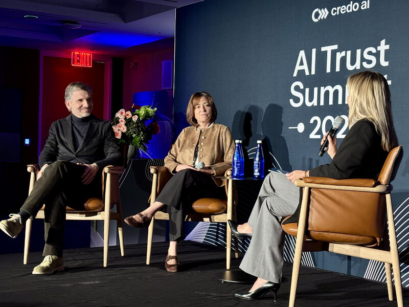 We had such a great moment in Credo "AI trust summit" yesterday in NY. Together with Christina Montgomery we had a conversation on AI governance, looking at best practices and the maturity journey. I shared conviction…