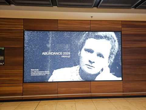 The hallways of the Berlin Brandenburg Airport are full of manipulative XXXL-size ads in the walls. "Abundance", you can read, together with "AGI" (artificial general intelligence) and even a date on it in some of the…