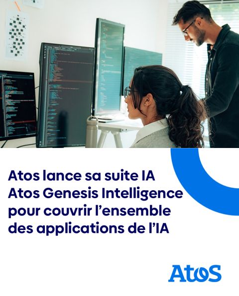 Nos clients attendent de l’IA des résultats concrets, sans renoncer au contrôle de leurs données ni de leurs opérations. C’est le rôle d’Atos Genesis Intelligence, notre nouvelle suite d’IA : souveraine, frugale et de…