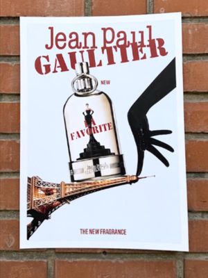 Face card. Fragrance card. #JeanPaulGaultier #jpgperfume
