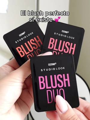 El dúo que tus mejillas estaban esperando 😮‍💨💗 NUEVO Duo Blush: dos tonos para usar solos, combinarlos y crear TU blush perfecto ✨ #blush #rubor #duoblush #cyzone #maquillaje