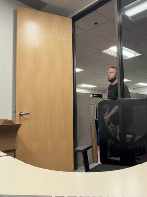 The office is moving tomorrow so It’s not my problem anyway if I did see it … but I didn’t !