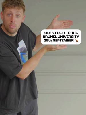 SIDES TRUCK NEXT STOP : @Brunel University of London BRUNEL UNIVERSITY 🏫 11-5pm 🕰️ Come and get your chicken and waffle fries 📣🍗