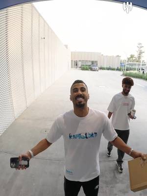 Smile to open the door 😁💙 #AlHilal | #الهلال