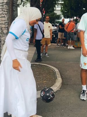 Nos supportrices ont du talent 👀⚽️ #OM #marseille #ligue1 #SportsTikTok #skills