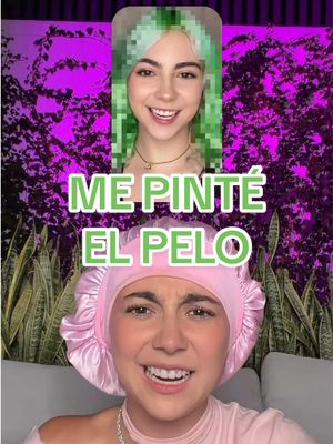 Mi pelo verde va a regresar… 😳 Vota en el link de mi perfil😍🥹🙏🏻 #votar #ferjalil #mechonverde #pelo #pintado