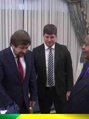 Le Président de la République, Denis Sassou-N’Guesso, reçoit Pavel Yourievitch Sorokine, Premier vice-ministre russe de l'Énergie et co-président de la commission mixte Congo-Russie. #denissassounguessopresident #cong…