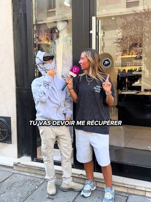 Il a failli tomber 🤣 #elevenparis #shirel #challenge #ruedelapompe