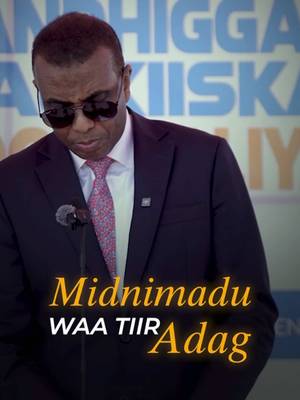 Waxaan ugu baaqayaa dhammaan dadka Soomaaliyeed meel kasta oo ay joogaan in ay ilaashadaan midnimadooda, xoojiyaan wadajirkooda, kana shaqeeyaan nabadda iyo danta guud, si aan u gaarno ummadaha horumaray.