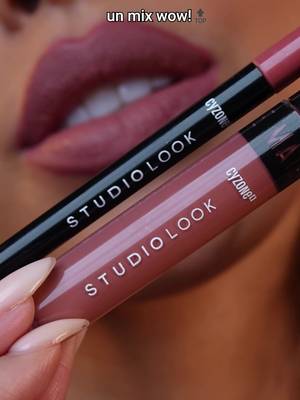 El Lip Combo que necesitas. Labial Mate Studio Look. 100% mate 0% transfer 24h de duración
