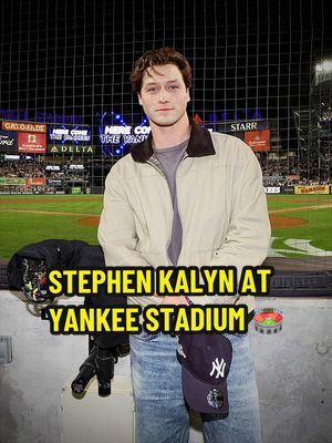 Thanks for coming out to the Stadium, @Stephen 🙌🏟️ #yankees #MLB #deandilaurentis #offcampus #stephenkalyn