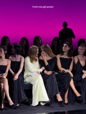 Front row at the #MessikaHighJewelry Show 2026.
